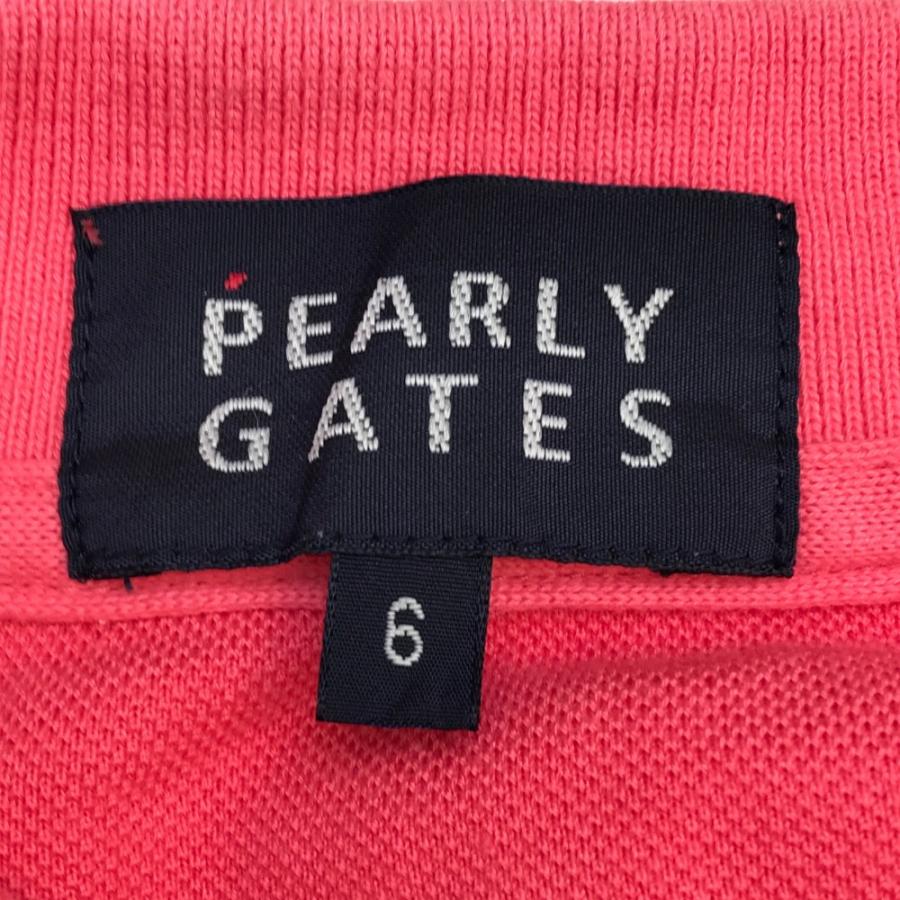 PEARLY GATES（パーリーゲイツ） 053-7160617 半袖ポロシャツ ピンク系