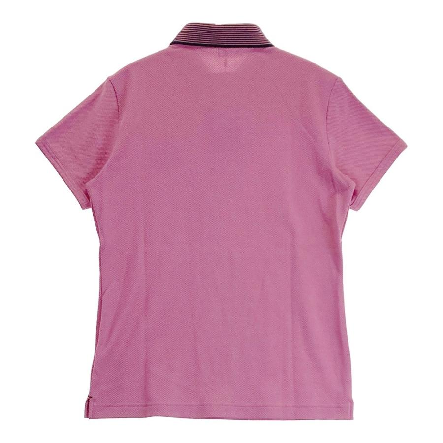 23区GOLF ニジュウサンクゴルフ 半袖ポロシャツ ピンク系 1