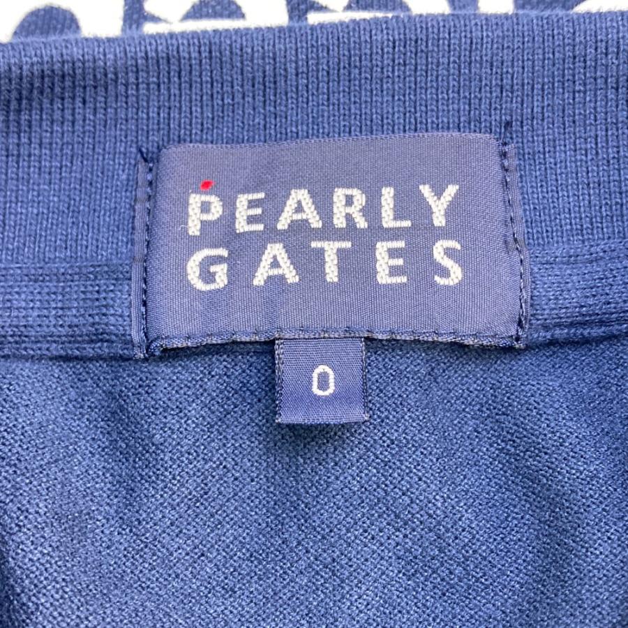 PEARLY GATES（パーリーゲイツ） 半袖ポロシャツ バックプリント