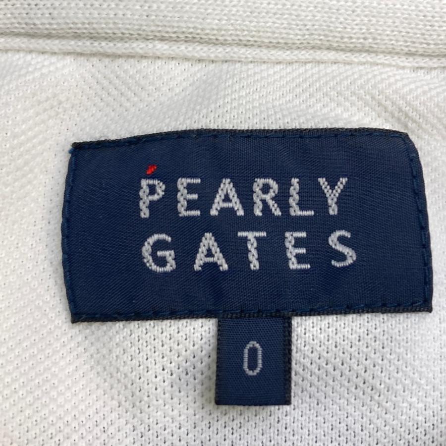 PEARLY GATES（パーリーゲイツ） 半袖ポロシャツ 刺繍 ワッペン