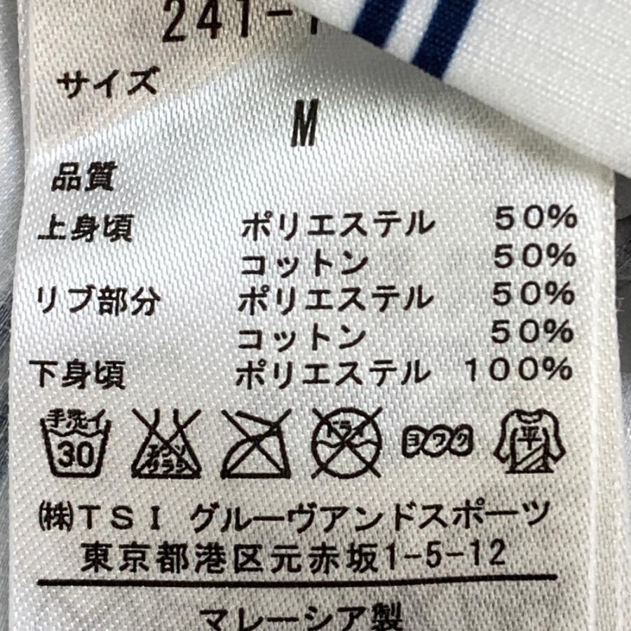 Callaway（キャロウェイ） 半袖ワンピース ストライプ柄 ネイビー系 M