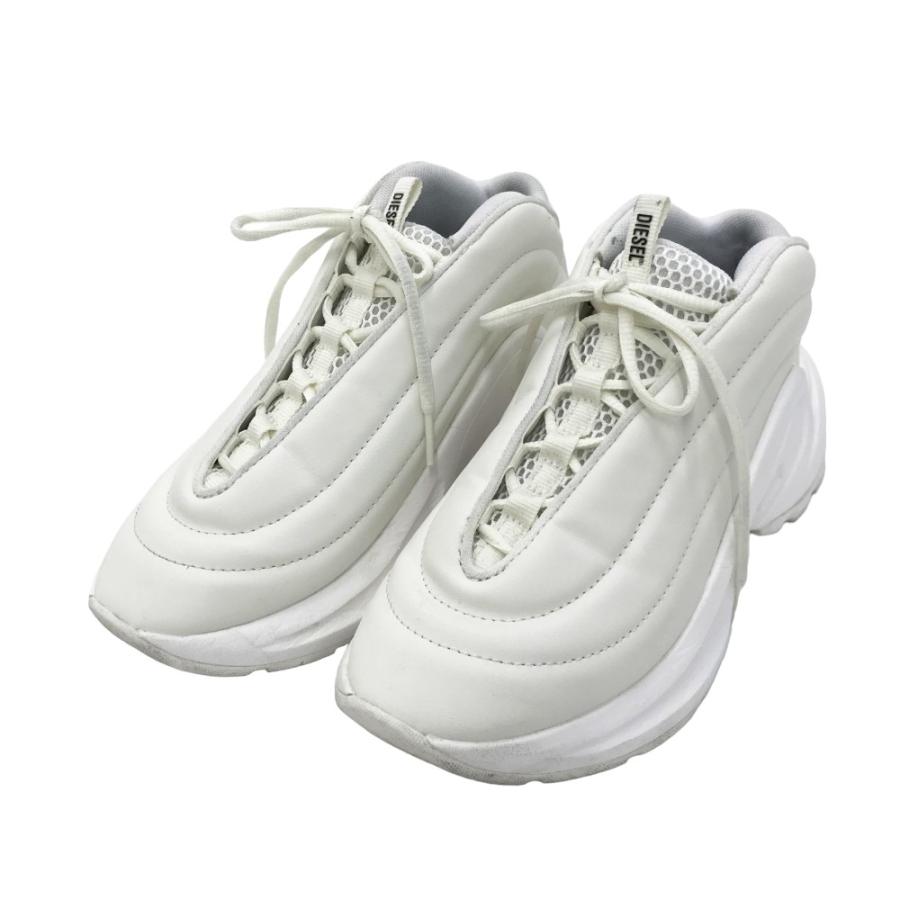DIESEL ディーゼル スニーカー S-D-RUNNER X ホワイト系 22.5 DIESEL ディーゼル スニーカー S-D-RUNNER X ホワイト系 22.5