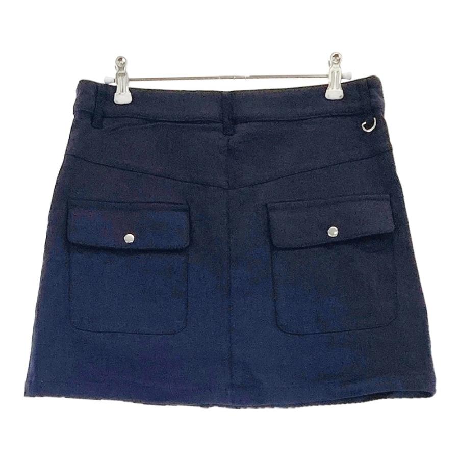 サイズ：3 KISS ON THE GREEN キスオンザグリーン  インナー付き スカート  ブラック系 [240101423375] ゴルフウェア レディース ストスト KISS ON THE GREEN ゴルフ スカート ゴルフウェア レディース S