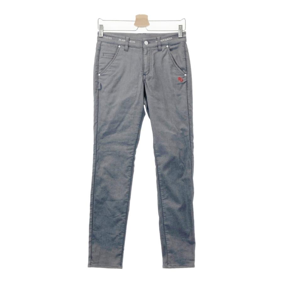 パーリーゲイツ ストライプ柄パンツ 5 PEARLY GATES（パーリーゲイツ） 裏地付 ストレッチ パンツ ストライプ