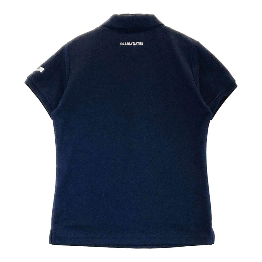 未使用級 近年モデル パーリーゲイツ 半袖ポロシャツ ゴルフウェア サイズ3 紺 未使用級 近年モデル パーリーゲイツ 半袖ポロシャツ ゴルフ