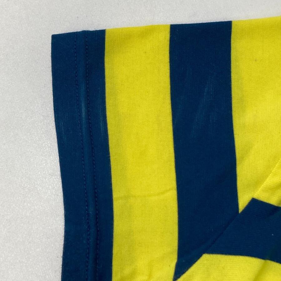 サイズ：1 PEARLY GATES パーリーゲイツ  ハイネック 半袖Tシャツ ボーダー柄 イエロー系 [240101479640] ゴルフウェア レディース ストスト PEARLY GATES パーリーゲイツ ハイネック 半袖Tシャツ ロゴ