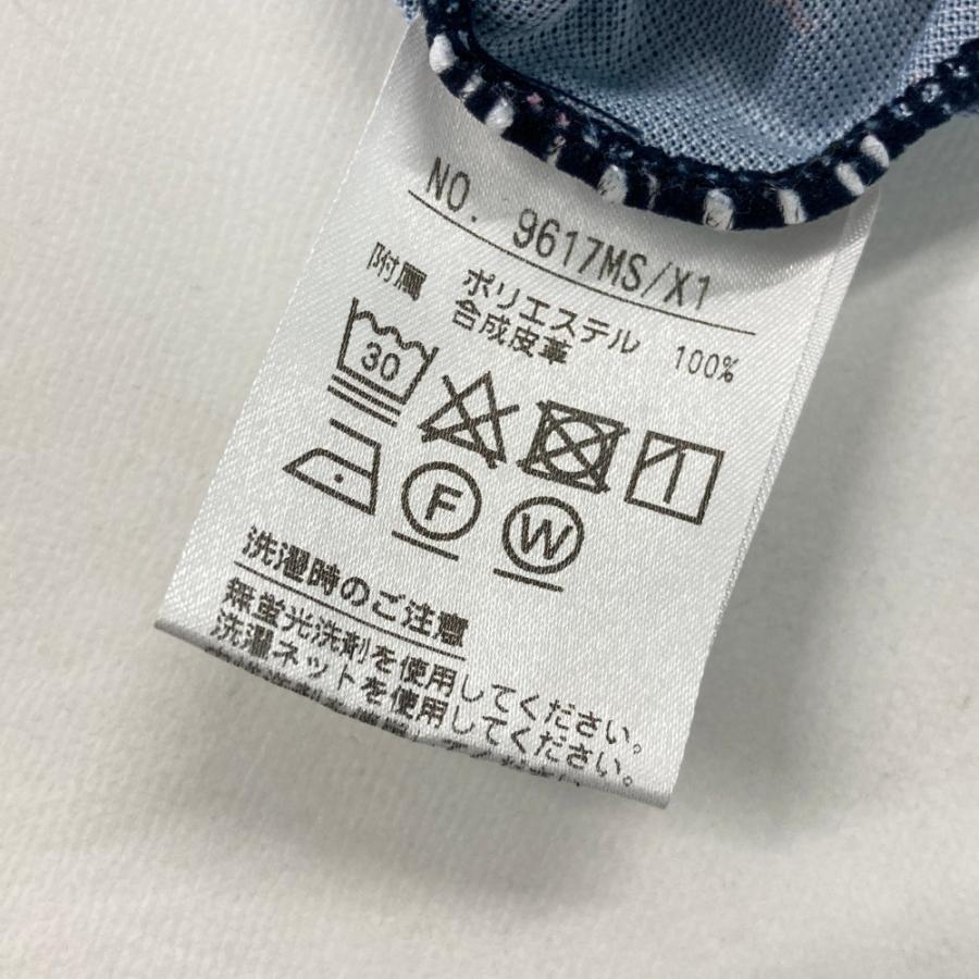 and per se（アンパスィ） 半袖 ポロシャツ 総柄 ネイビー系 L ゴルフ