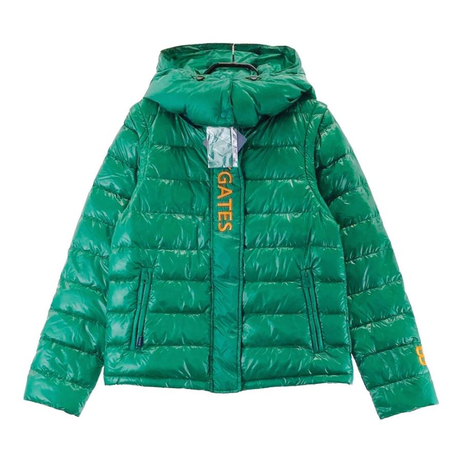 美品】PEARLY GATES パーリーゲイツ 4way ダウンジャケット グリーン系 