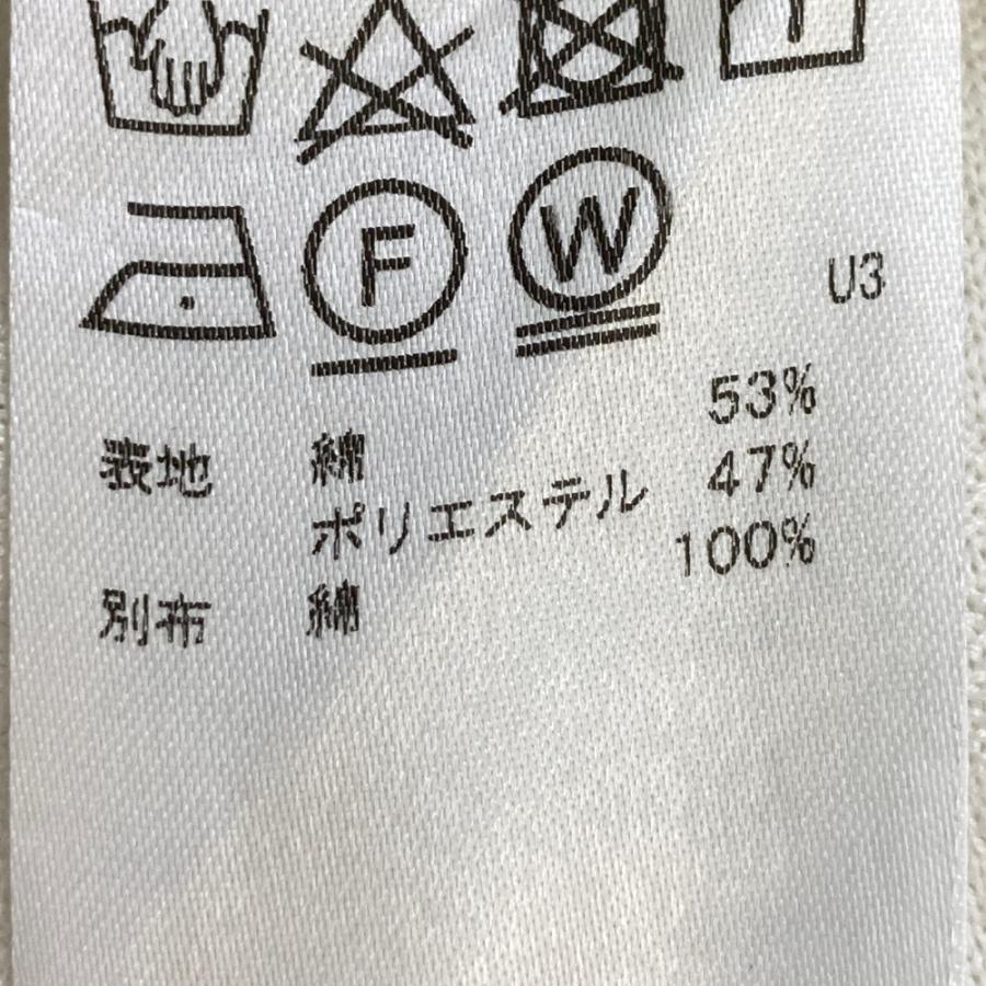 ZOY（ゾーイ） 半袖ポロシャツ ボタニカル 総柄 ホワイト系 36 ゴルフ