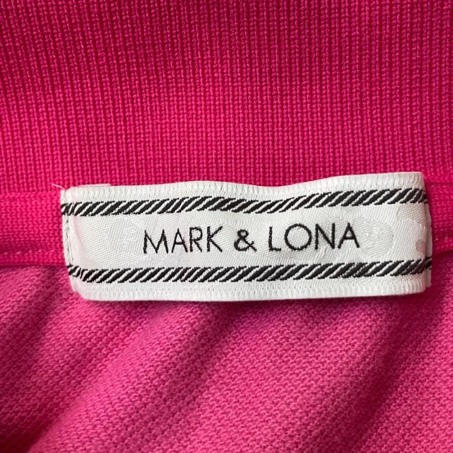 美品 MARK & LONA マークアンドロナ ポロシャツ ピンク L MARK&LONA 【超美品】マークアンドロナ 半袖ポロシャツ ピンク