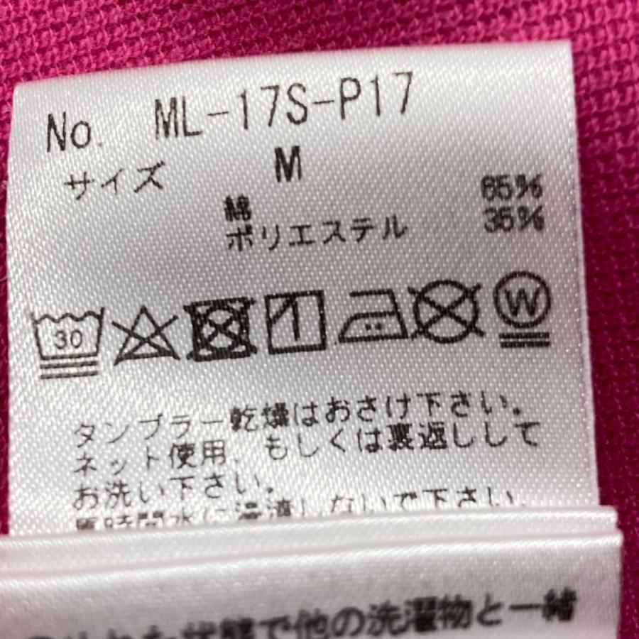 MARK&LONA（マークアンドロナ） 半袖 ポロシャツ ピンク系 M ゴルフ