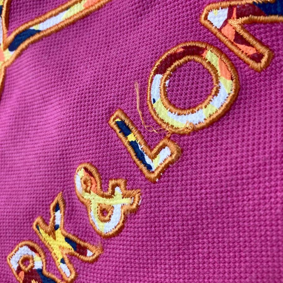 MARK & LONA ピンク ポロシャツ 半袖 MARK&LONA 【超美品】マークアンドロナ 半袖ポロシャツ ピンク