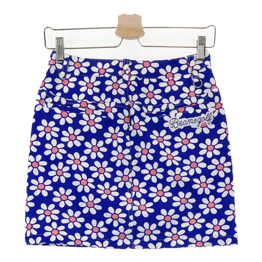 新品　BEAMS GOLF レディース　スカート　S BEAMS GOLF ビームスゴルフ ストレッチスカート ネイビー系 S