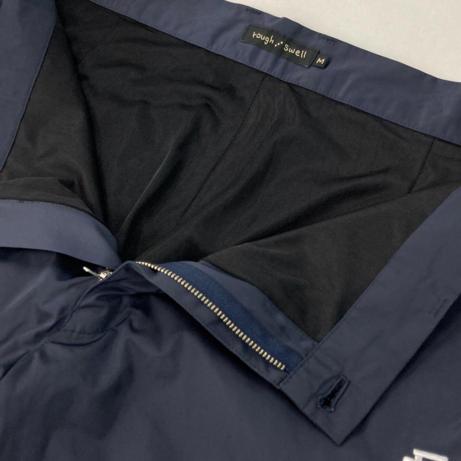 ROUGH&SWELL ラフアンドスウェル ナイロン パンツ ネイビー系 M
