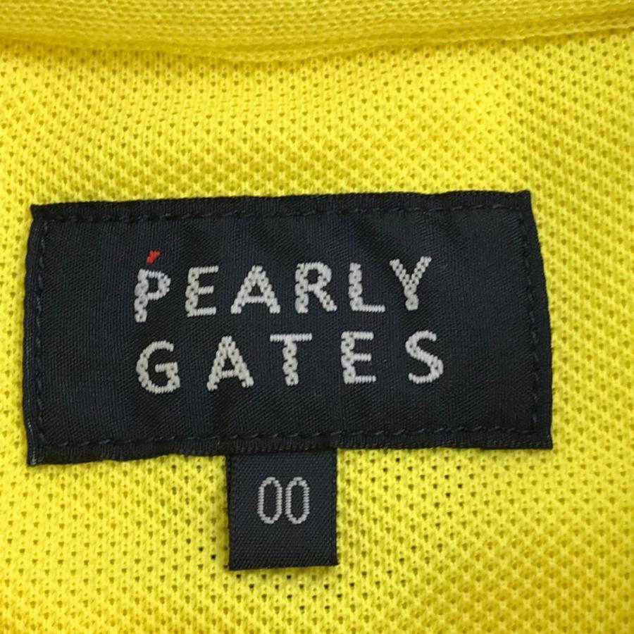 PEARLY GATES レディース ノースリーブ ポロシャツ イエロー PEARLY