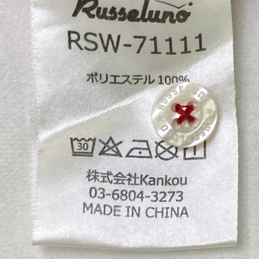 Russeluno（ラッセルノ） 半袖ポロシャツ ボタンダウン ルチャ レッド