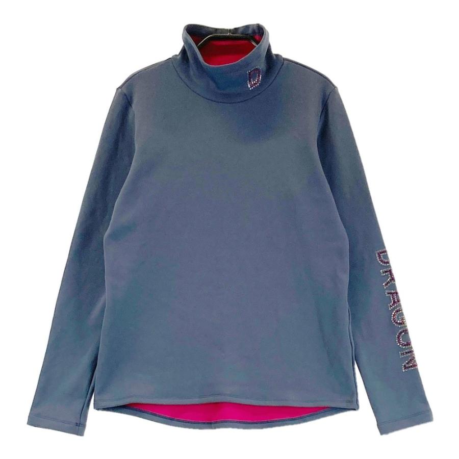 ダンスウィズドラゴンゴルフウェアハイネック長袖Tシャツ