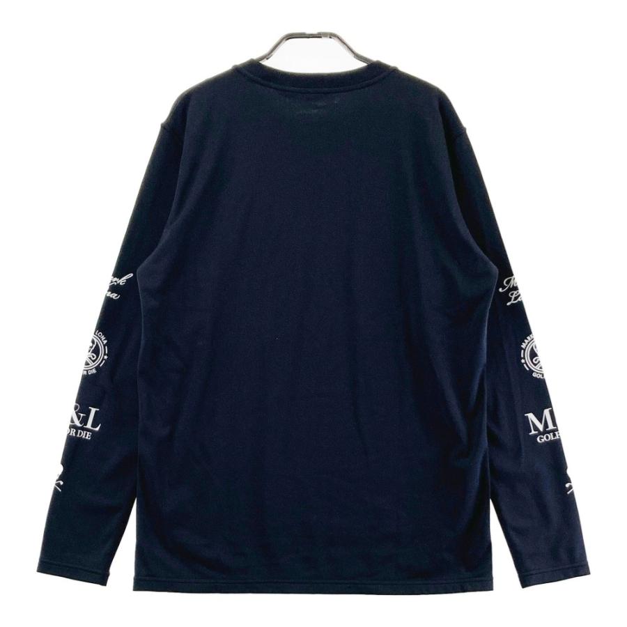 新品】MARK&LONA マークアンドロナ 2023年モデル 長袖Tシャツ ブラック 