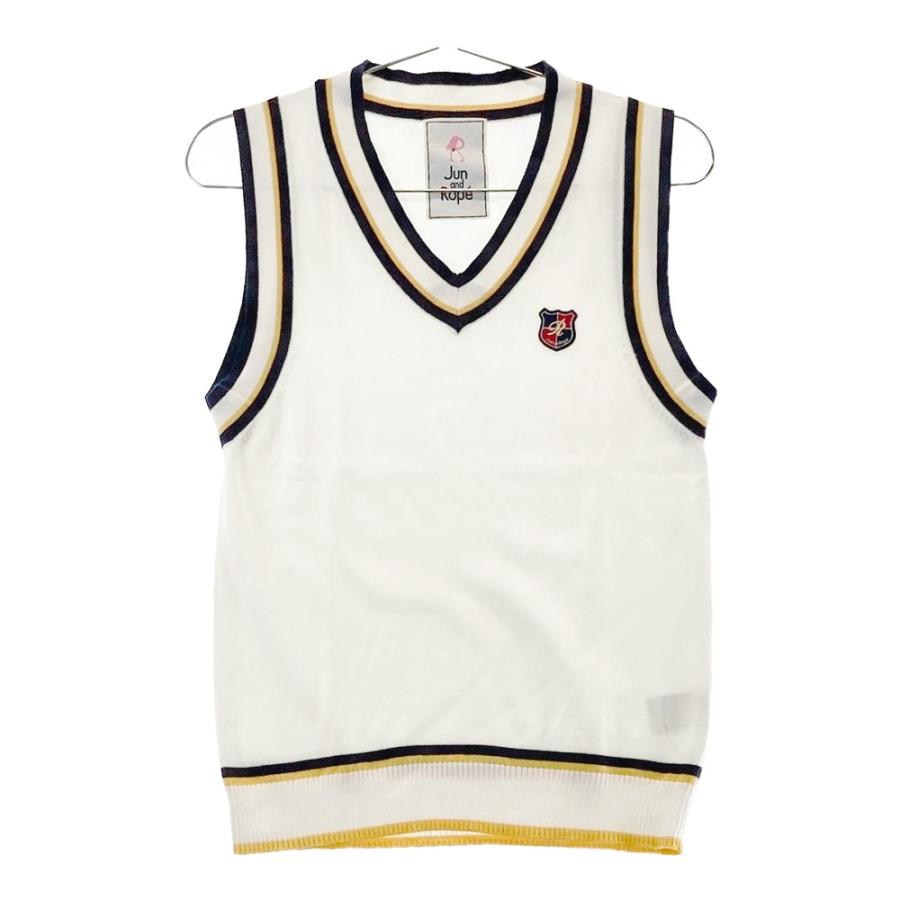 JUN AND ROPE レディース ベスト ホワイト JUN&ROPE' JUN&ROPE ジュン