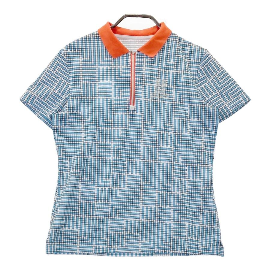 LANVIN SPORT ランバン スポール ハーフジップ 半袖ポロシャツ 