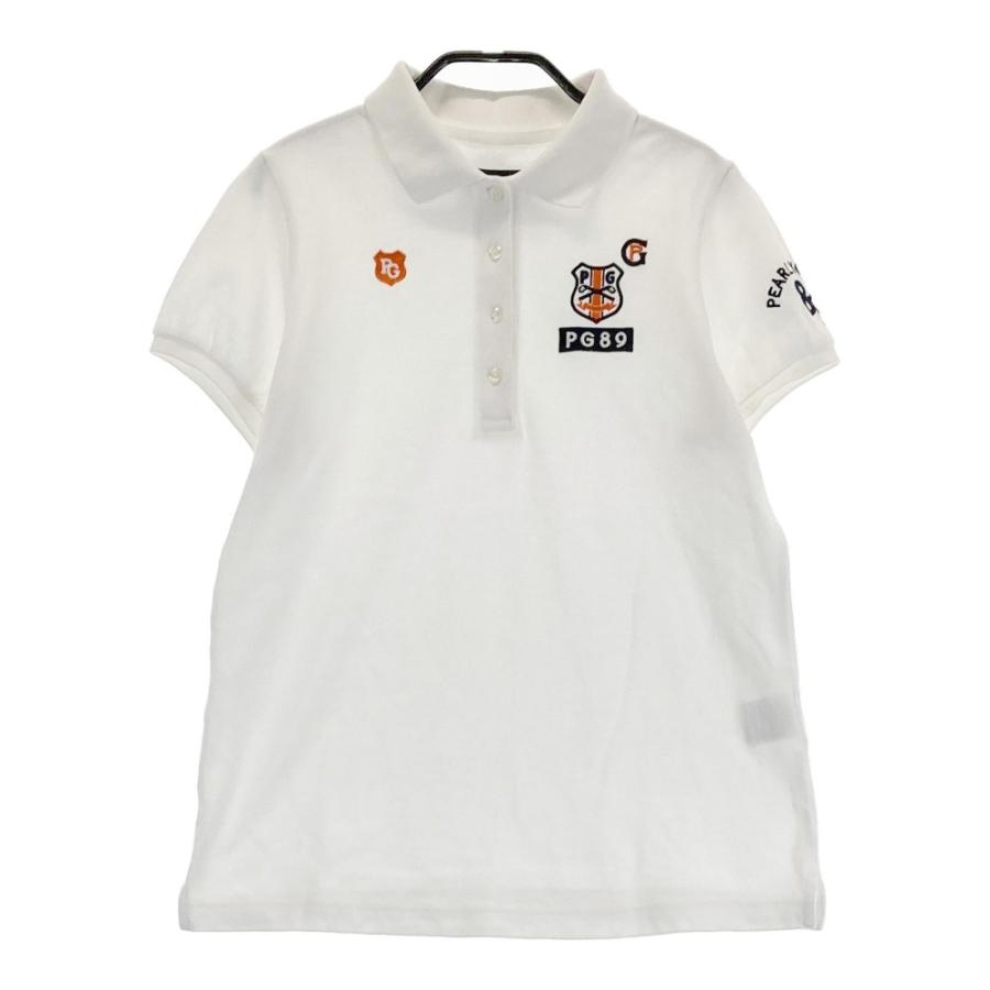 PEARLY GATES（パーリーゲイツ） 半袖ポロシャツ ホワイト系 0 ゴルフ