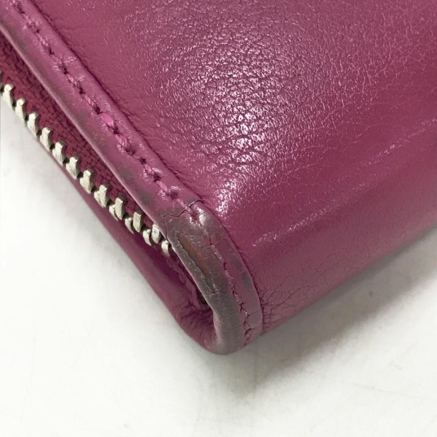 LOEWE ロエベ　長財布　ラウンドファスナー　ピンク LOEWE ロエベ 長財布 ラウンドファスナー ピンク系 レディース