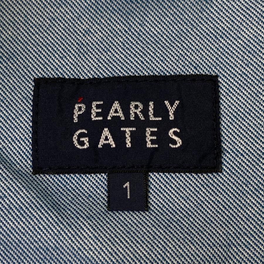 PEARLY GATES（パーリーゲイツ） スカート ヤシの木柄 ブルー系 1