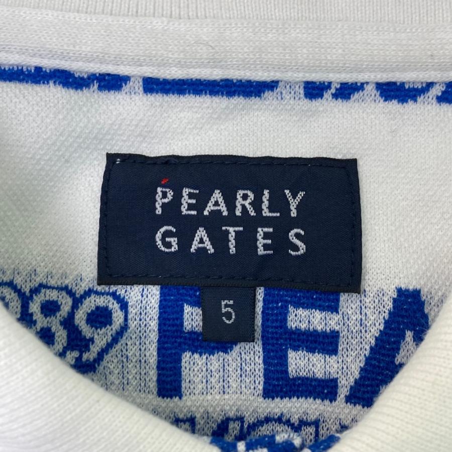 PEARLY GATES パーリーゲイツ 2022年モデル 半袖ポロシャツ ロゴ PEARLY GATES パーリーゲイツ 2022年モデル 半袖ポロシャツ ロゴ