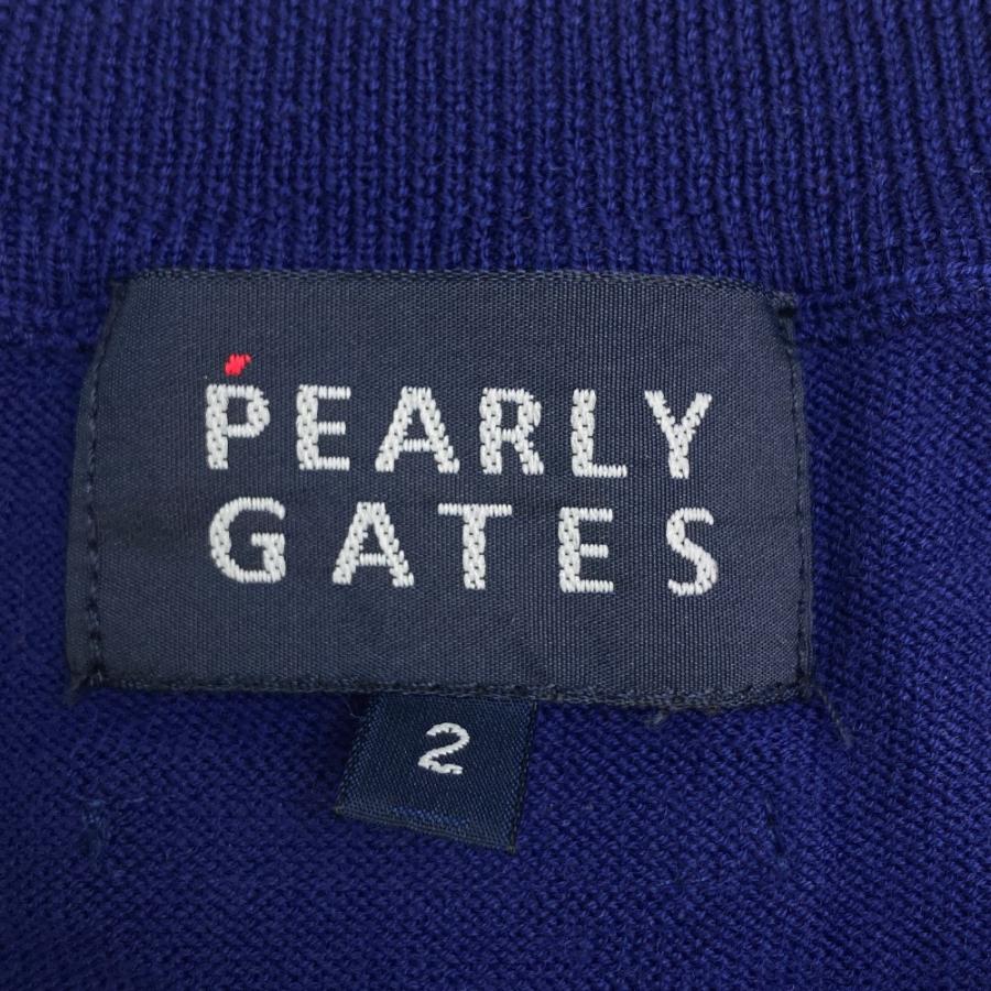 PEARLY GATES（パーリーゲイツ） ウール 七分袖 ニットセーター