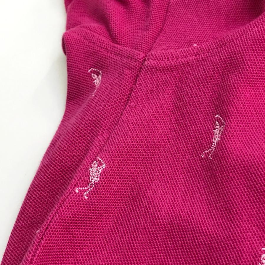 MARK&LONA（マークアンドロナ） 半袖ポロシャツ スカル刺繍 総柄