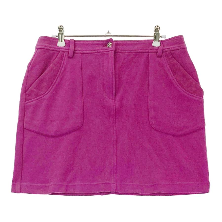 adabat - ☆新品☆adabat ゴルフウェア スカート40 adabat ADABAT アダバット スカート ワッペン パープル系 40