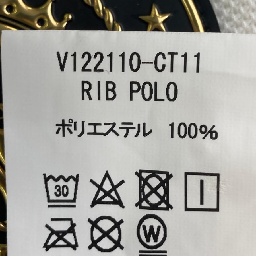 新品未使用　V12ヴィトゥエルヴ　ゴルフ　半袖ポロシャツ　M　ホワイト V12 ヴィトゥエルヴ 半袖ポロシャツ ホワイト系 0 ゴルフウェア