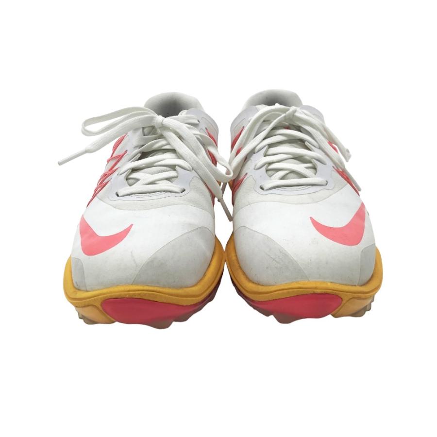 NIKE - C046 [難あり] NIKE ナイキ ゴルフシューズ 26cm ホワイト×レッド GOLF LUNAR CONTROL 2 SL 552075-100 ゴルフ用品 | G★ NIKE - C046 [難あり] NIKE ナイキ ゴルフシューズ 26cm