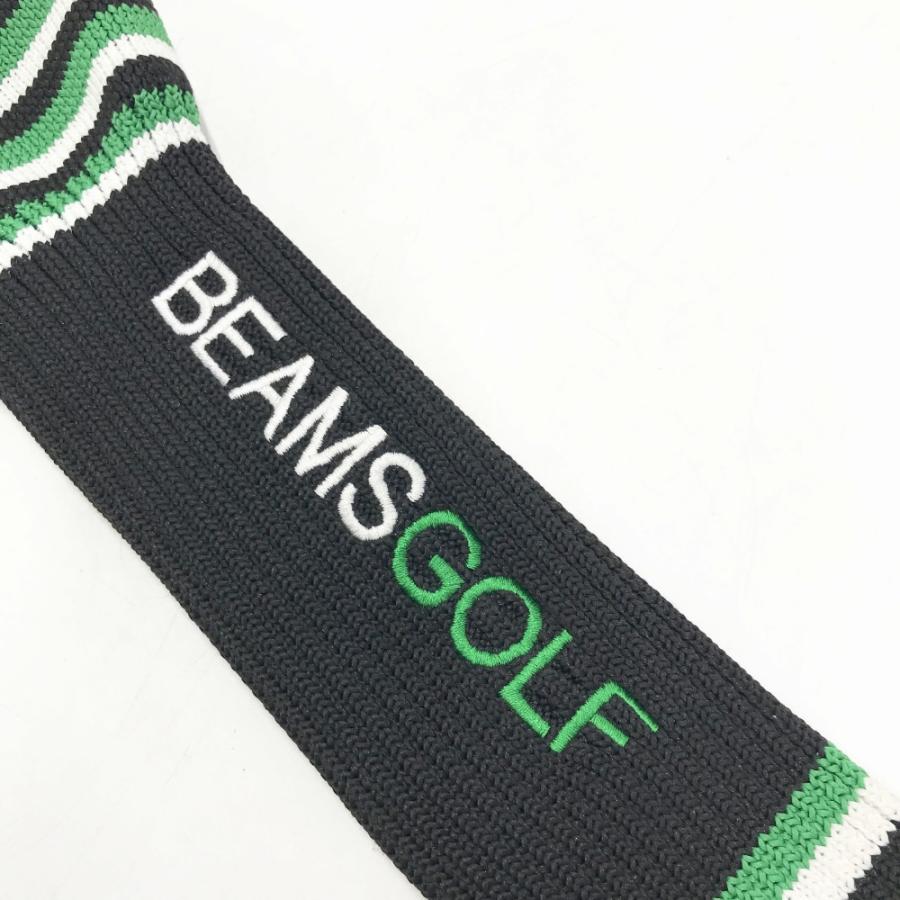 BEAMS GOLF ビームスゴルフ ニット ヘッドカバー 2点セット ボーダー柄 