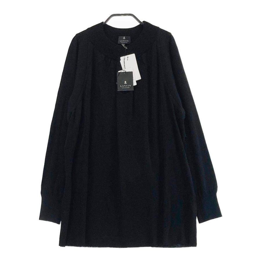 新品】LANVIN COLLECTION ランバンコレクション 2325818 切替 ニット 