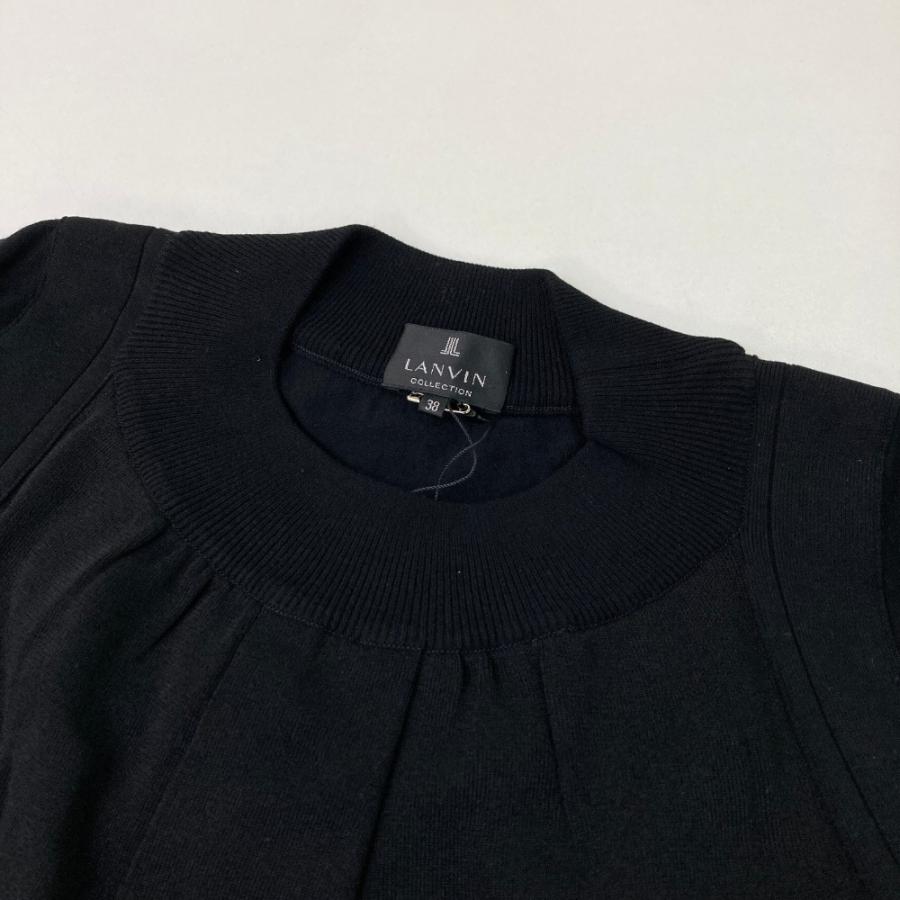 新品】LANVIN COLLECTION ランバンコレクション 2325818 切替 ニット 