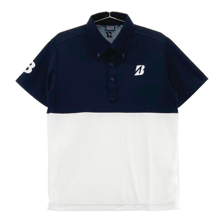 MUTA MARINE ムータマリン ×ブリヂストンゴルフ 半袖ポロシャツ  