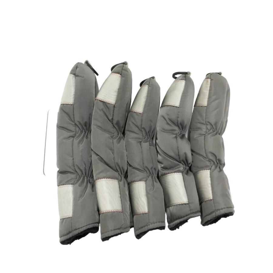 BRIEFING GOLF ブリーフィング ヘッドカバー 5点 セット グレー系 FW×2  