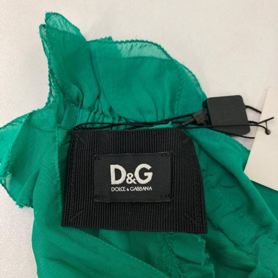 ：DOLCE&GABBANAドルチェアンドガッバーナ シルク 38 グリーン Silk polo-shirt with Dolce&Gabbana embroidery in Green for