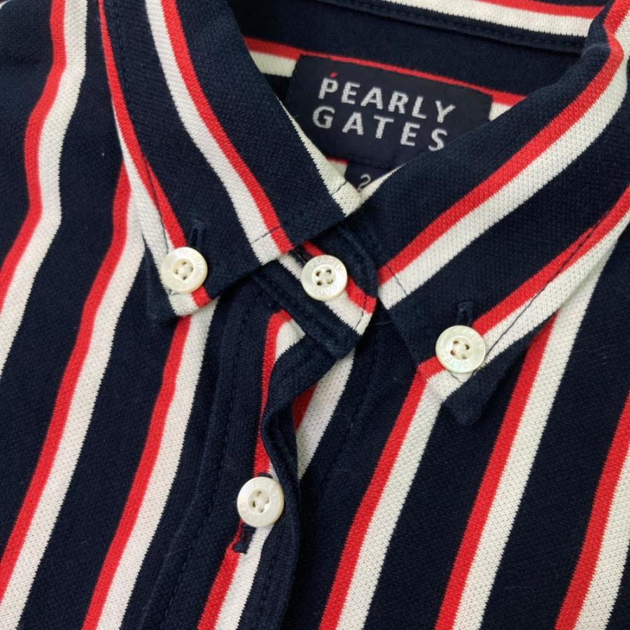 PEARLY GATES パーリーゲイツ 長袖シャツ ボタンダウン PEARLY GATES パーリーゲイツ 長袖シャツ ボタンダウン