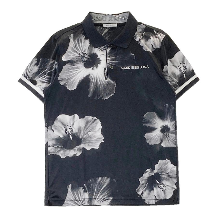 MARK&LONA マークアンドロナ MCM-OA-AP52 半袖 ポロシャツ 総柄  