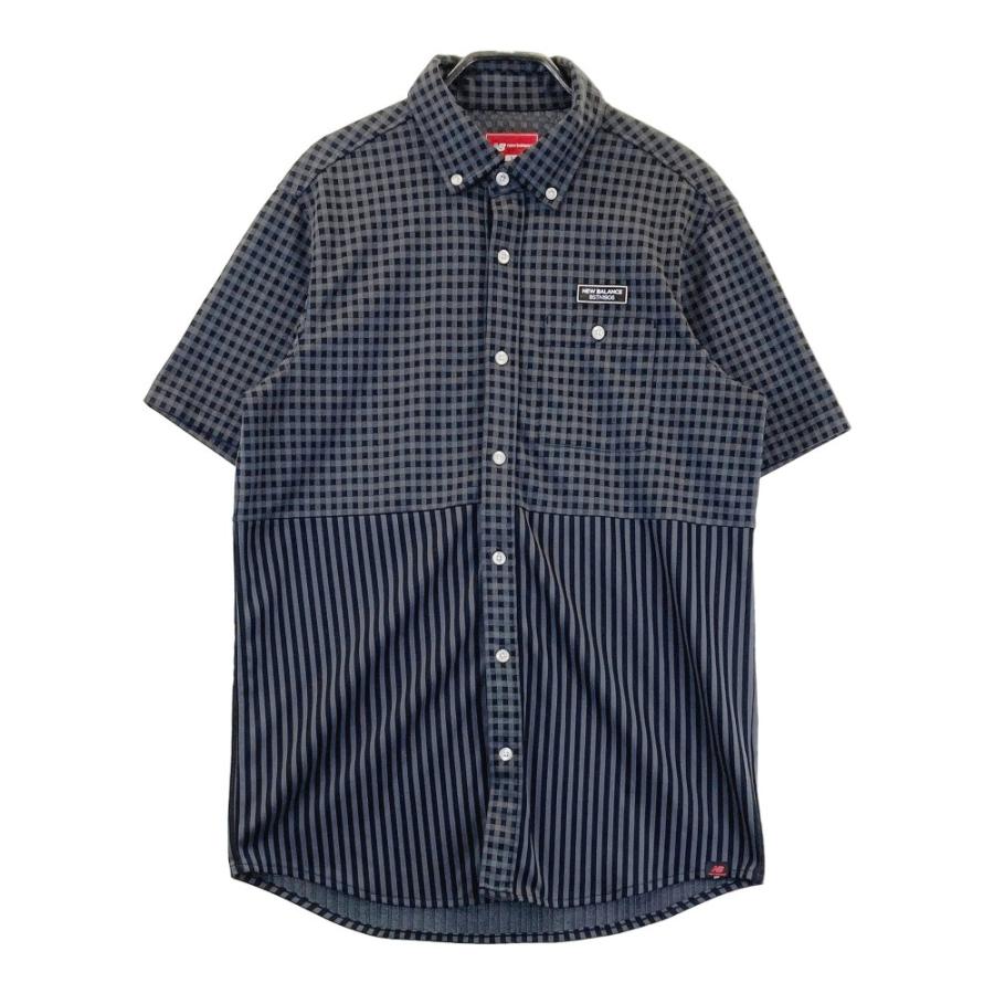New Balance NEW BALANCE ニューバランス 半袖シャツ ボタン