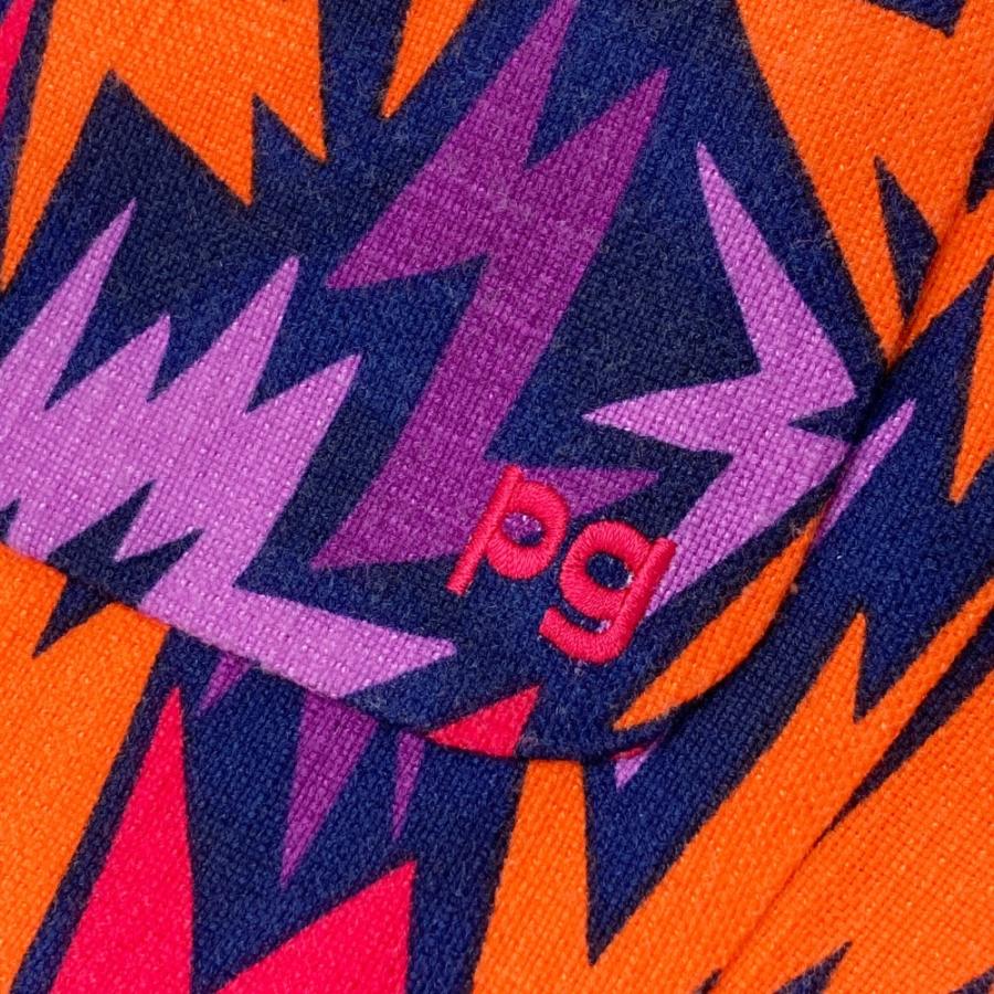 PEARLY GATES パーリーゲイツ テーラードジャケット 総柄 ネイビー系 0  