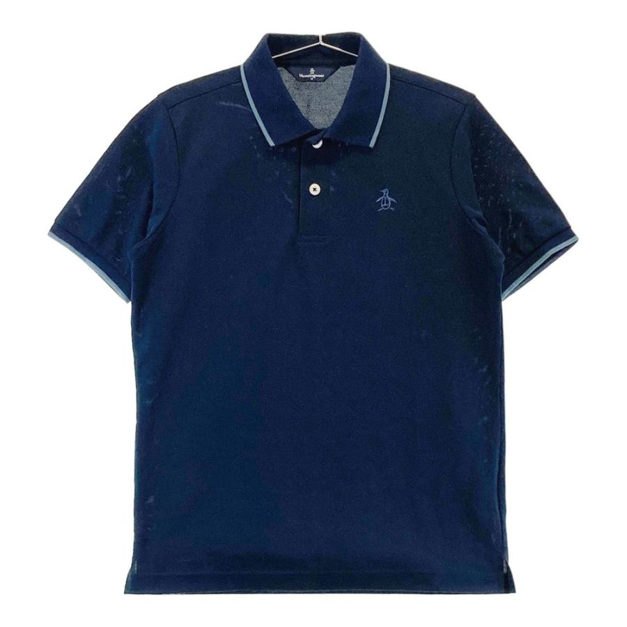 Munsingwear（マンシングウェア） XSG1607 半袖ポロシャツ ネイビー系