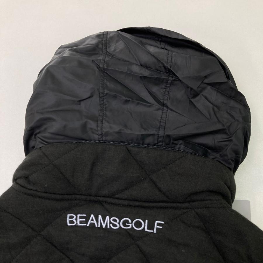 BEAMS GOLF ビームスゴルフ ブラック キルティングベスト