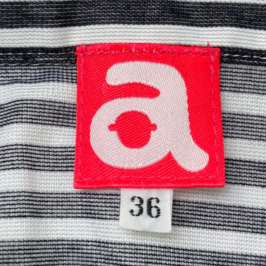 archivio ストライプ ノースリーブワンピース 36 archivio ストライプ ノースリーブワンピース 36