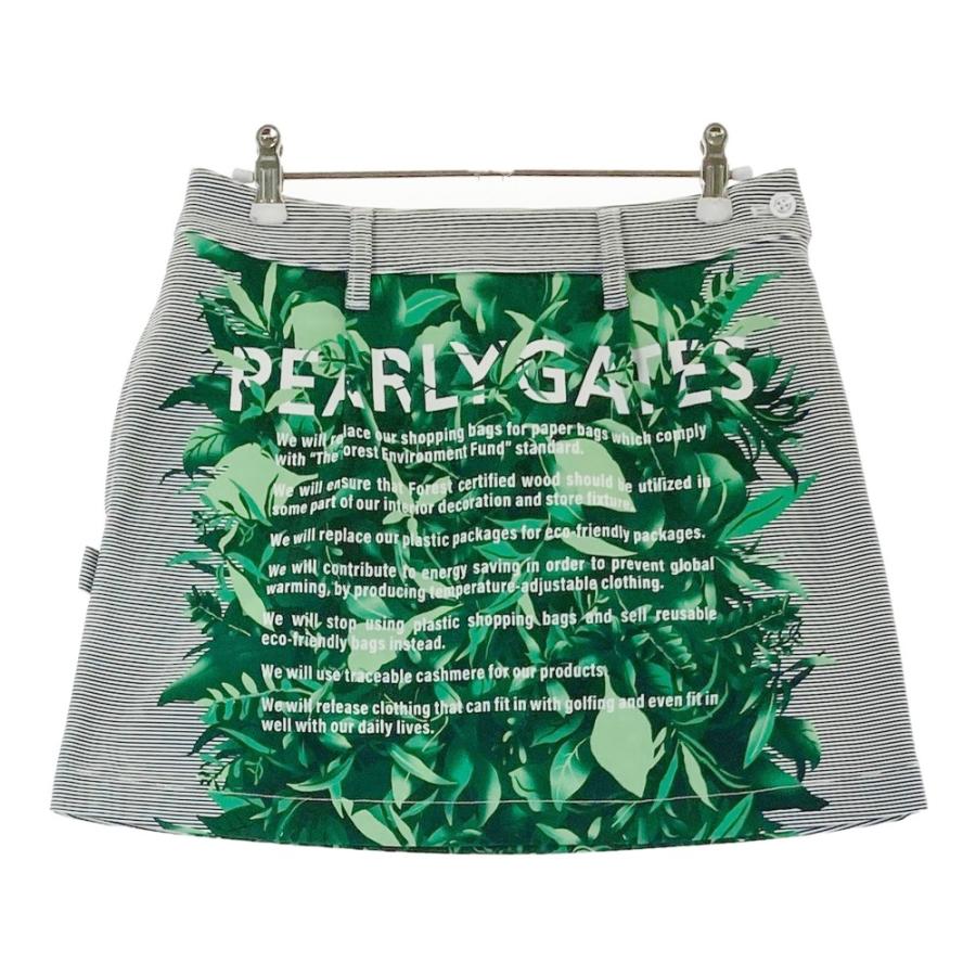 PEARLY GATES（パーリーゲイツ） スカート 総柄 グリーン系 0 ゴルフ