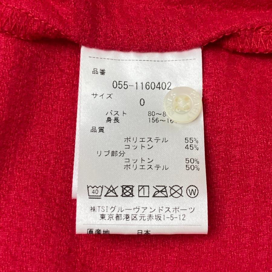 PEARLY GATES（パーリーゲイツ） 半袖ポロシャツ サッカー レッド系 0