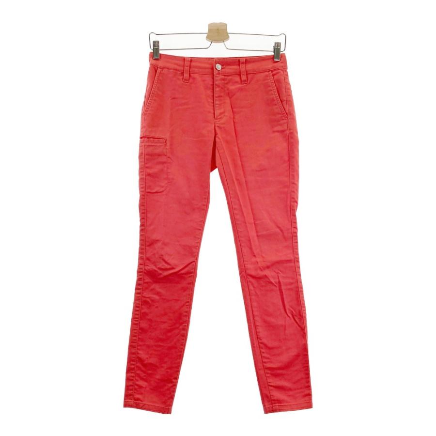 【新品未使用】Jack Bunny!! ジャックバニー　サイズ0 Jack Bunny!!（ジャックバニー） JACK BUNNY ストレッチパンツ レッド