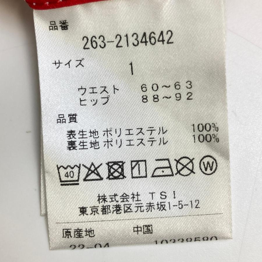 サイズ：1 JACK BUNNY ジャックバニー ×PETER MARCO 2022年モデル インナー付スカート 総柄 レッド系 [240101266818] ゴルフウェア レディース ストスト Jack Bunny!!（ジャックバニー） JACK BUNNY ×PETER MARCO 2022年